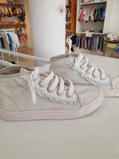 Zapatillas plateadas volados mimo t.31(296) - comprar online