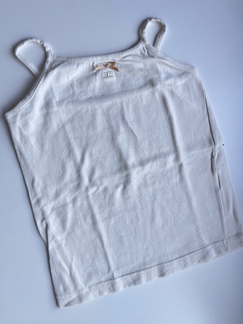 Musculosa blanca lisa Paula cahen d´anvers 4a(181)