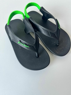 Sandalias negras y verdes rider t-20-21(103) - comprar online