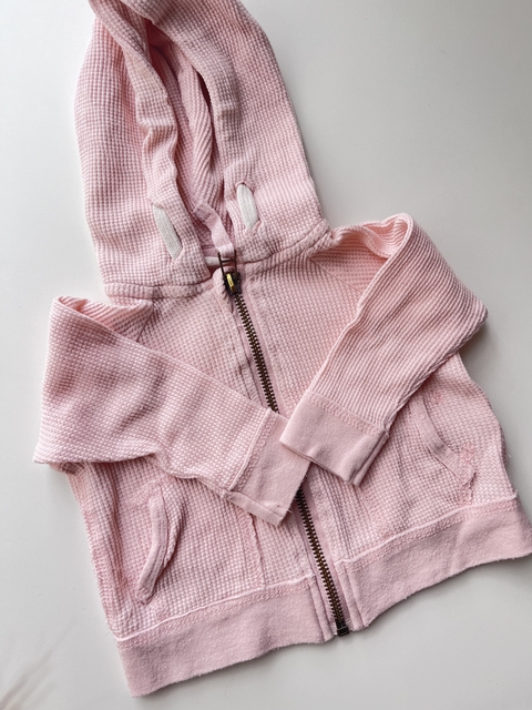 Campera rosa wafle Cheeky t3m(113)
