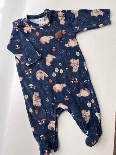 Enterito de plush azul ositos Mimo t3m (172)