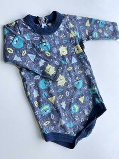 Body gris ml de monstruos owoko 6m(141)
