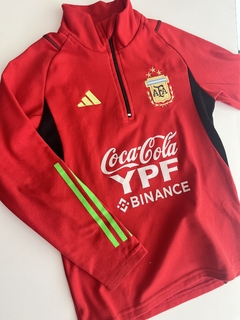 Buzo rojo Coca cola t8a (223)