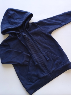 Campera Azul Capucha Baby Cottons 9M(78)