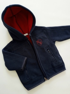 Campera Azul Marino Reversible Baby Cottons 6M (79)