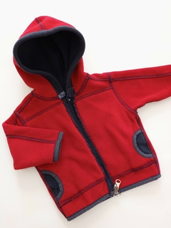 Campera Azul Marino Reversible Baby Cottons 6M (79) - comprar online