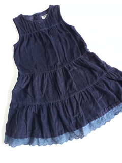 Vestido Azul Corderoi Oshkosh 8Años(98)