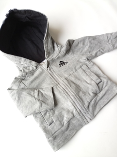 Campera Gris Adidas 3M (50)