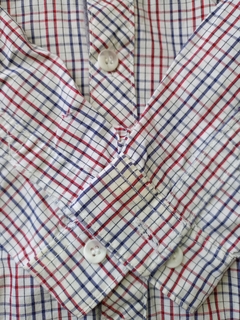 Body Camisa Blanca Lineas Crayon 18M (103) Segunda Seleccion - comprar online