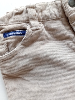 Pantalon Corderoi Beige Minimimo 6M (112) en internet