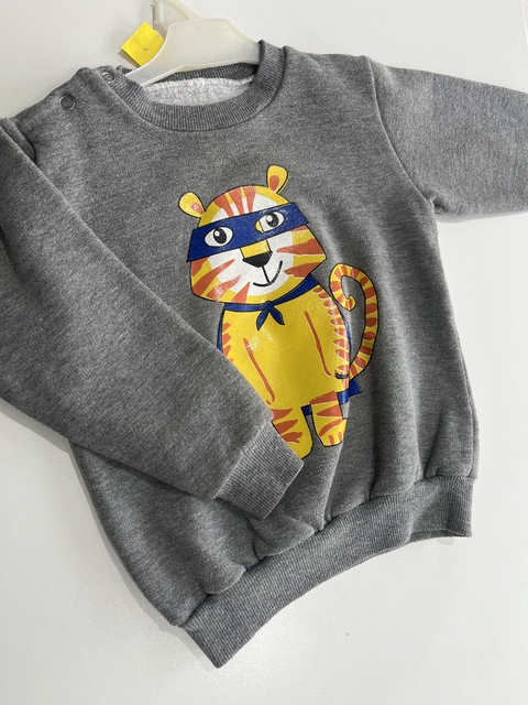 Buzo gris tigre t3a (315) - comprar online