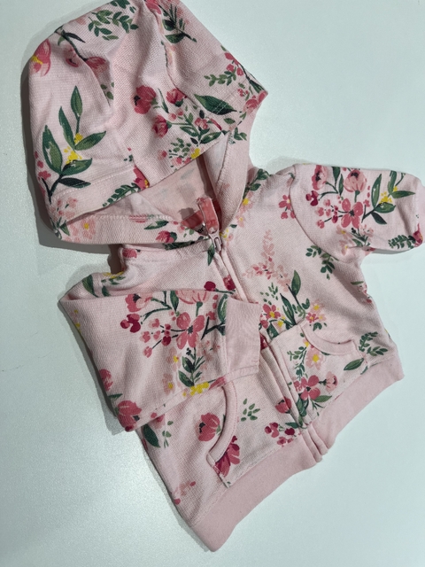 campera finita rosa flores Carters RN (373) - comprar online