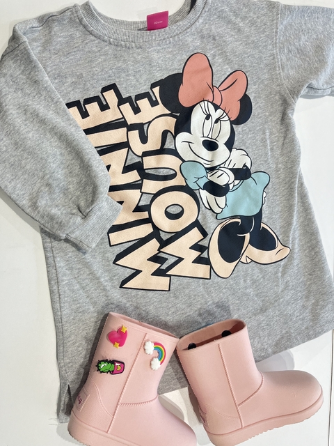 vestido buzo gris minnie Disney T3 (373) - comprar online