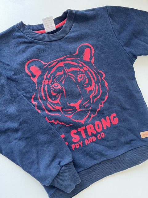 Buzo azul leon rojo Pandy t8a (313)