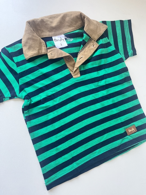 Chomba verde lineas Pandy t3(106) - comprar online