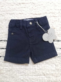 Short gabardina azul t12m en internet