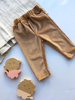 Pantalon corderoi marrón t3m NUEVO HAPPY LIFE (01) - comprar online