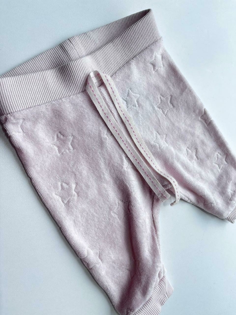 Pantalon rosa de plush estrellas Cheeky rn(115)