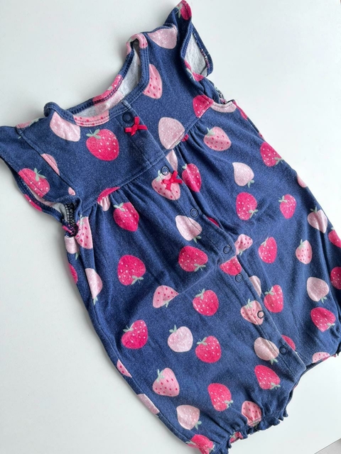 Rompers Carters frutillas t12m(23)