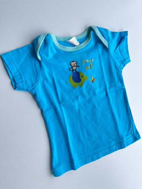Remera mc celeste "Jungle pals" Payi fang 6m (125)