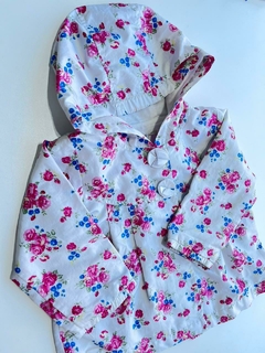 Campera rompeviento rosas Mimo 12m(103) - comprar online
