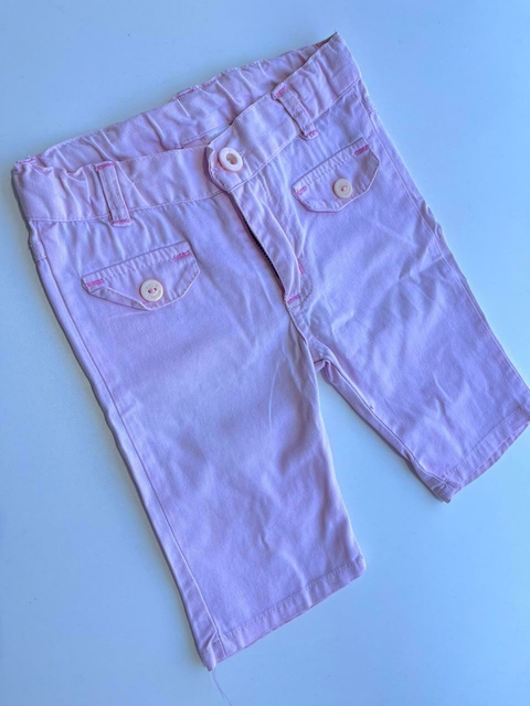 Pantalon rosa bolsillos Crayon t6-9m(137)