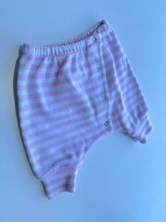 Babucha franjas rosa Crayon rn (137)