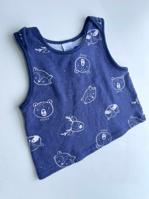 Chaleco azul de animales Broer 9m (78)