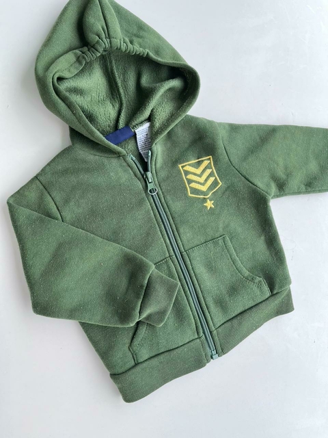 Campera verde militar frisa Tad little 12m(151)