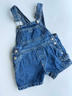 Jardinero d jean azul corto Koala kids 6m(151)