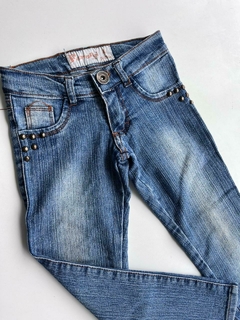 Jean azul con tachas Fumarel t4años(152) - comprar online