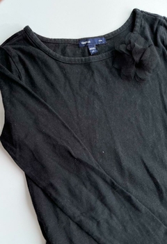 Vestido negro ml de moño gap 6años (160) - comprar online