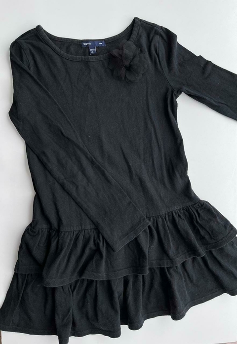 Vestido negro ml de moño gap 6años (160)