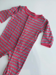Enterito rojo rayado ml Carters 3m (121)
