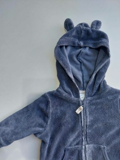 Campera azul de plush Carters 3m (121) - comprar online