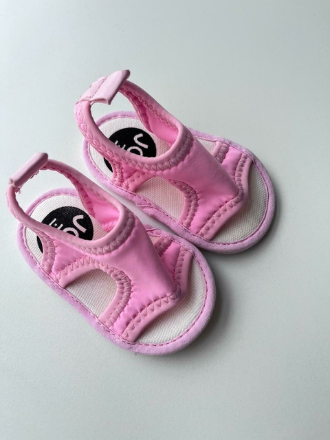 Sandalias rosas elastizadas Joe t16(159)
