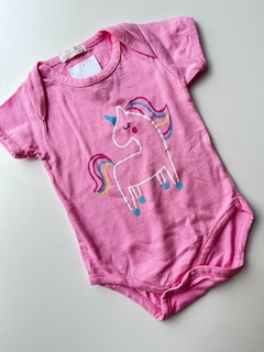 Body rosa mc unicornio Yamp 9m(159)
