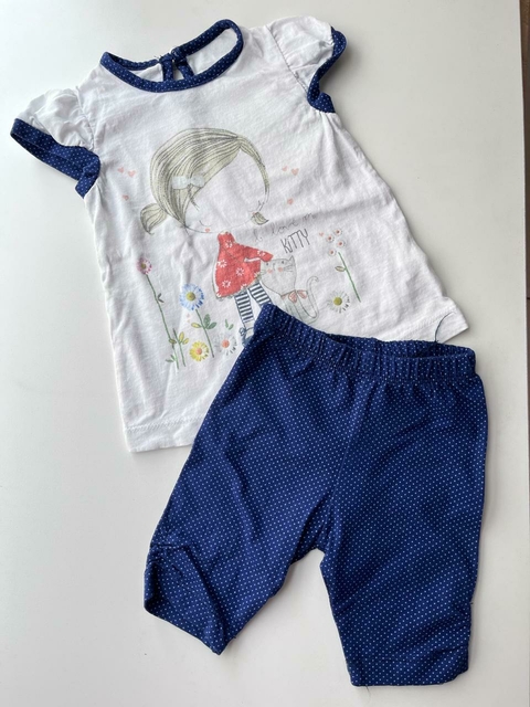 Conjunto de 2 piezas Niña t9m Bebesi (72)