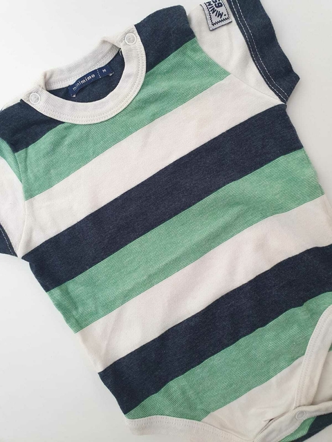 Body mc rayado verde y azul Mimo 6m (49)