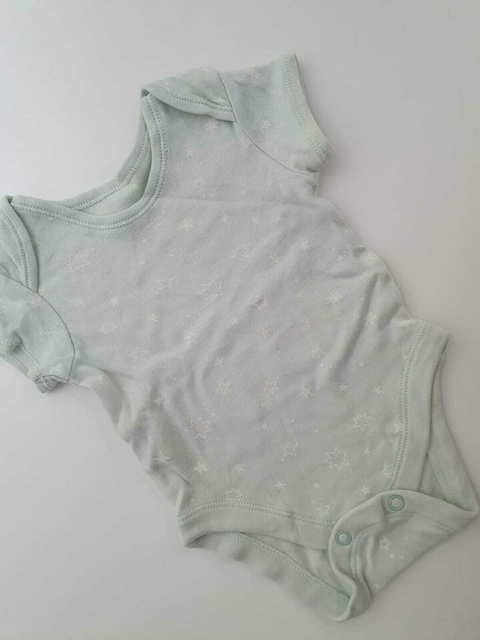 Body verde agua mc de estrellas Primark rn(01)