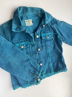 Campera de jean azul teñida Mac Body t4-6 a (152)