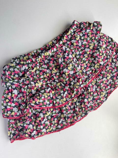 Pollera capas con flores Oshkosh t4 a (152)