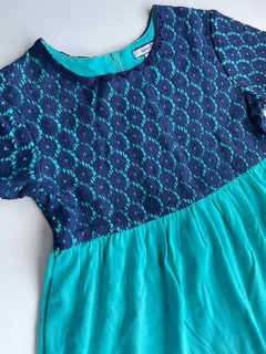 Vestido celestes con encaje azul t7a Hartstrings (152) - comprar online