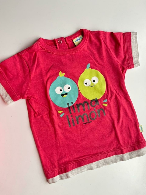Remera roja mc Lima Limon Owoko t2a (193)