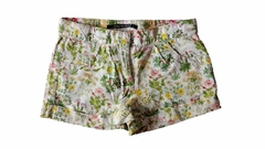 SHort floreado amarillo Little Akiabara t4a(197)