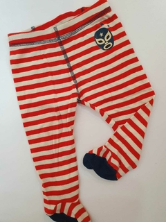 Ranita lineas beige y roja Little akiabara 12m (174)