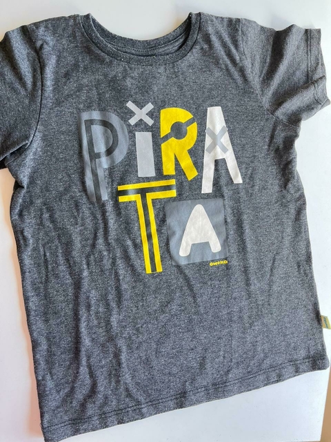 Remera mc gris pirata Owoko T8a (202)