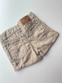 Short biege de jean Mimo 3m (170) - comprar online