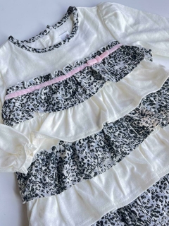 Vestido ml volados animal Print Youngland t12m(188) - comprar online
