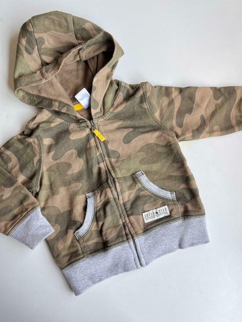 Campera verde camuflada Carters t12m)191)